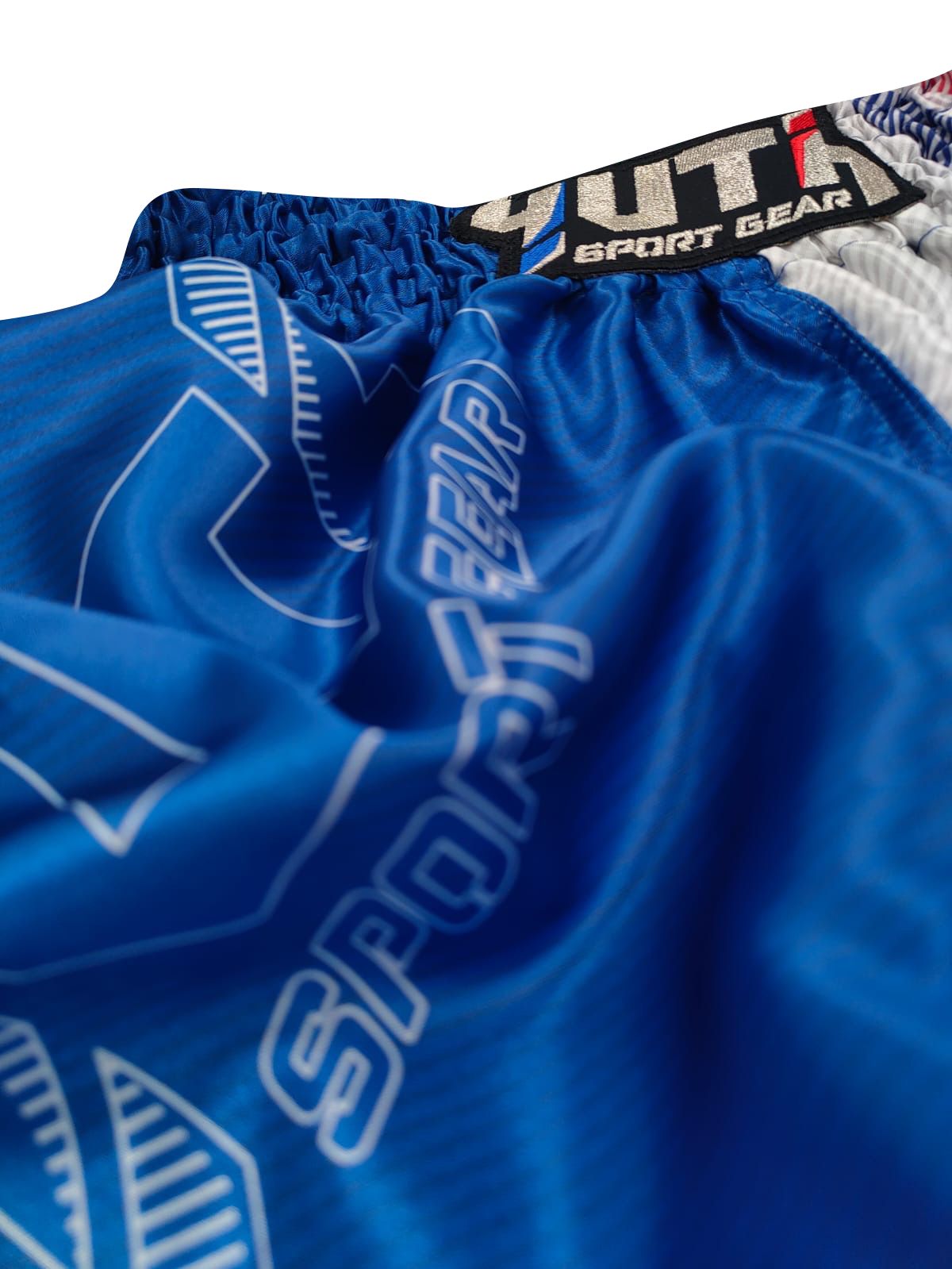 Yuth Sport Gear Muay Thai Shorts UK Blue - SUPER EXPORT SHOP